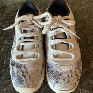 Basketball shoes, Jordan 11’s.  Youth size 5.5